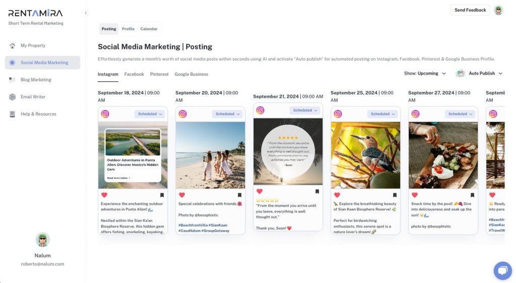 How does Rentamira assist you in social media marketing? 1 social media marketing rentamira